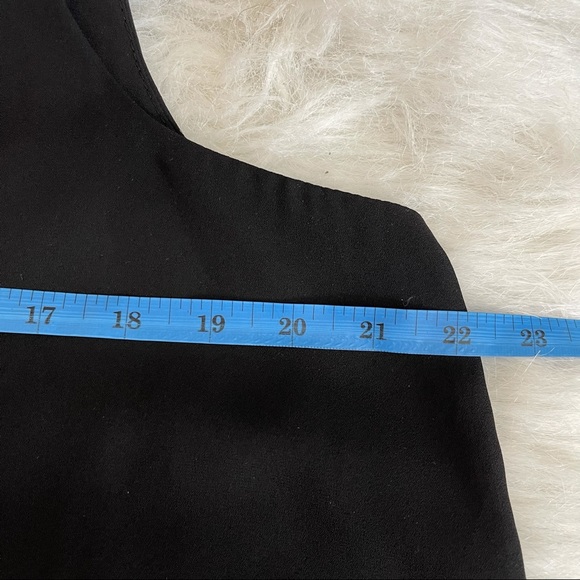 Torrid Black Embellished Choker Neck Tank Sz 00 - Picture 4 of 13